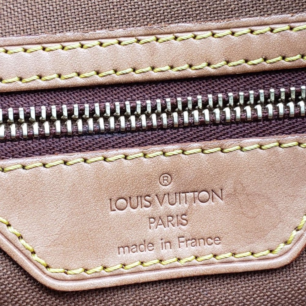 100% Authentic Louis Vuitton Cabas Mezzo Monogram Tote Bag - Picture 14 of 16
